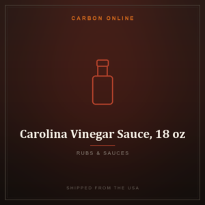 Carolina Vinegar Sauce, 18 oz - Rubs & Sauces