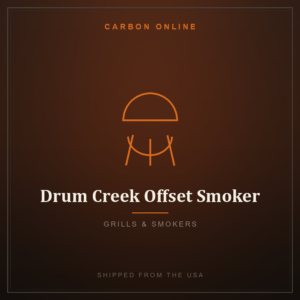 Drum Creek Offset Smoker - Grills & Smokers