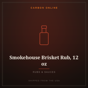 Smokehouse Brisket Rub, 12 oz - Rubs & Sauces